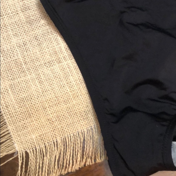 The Bikini Lab Lace Front Blk One Piece Swimsuit M - Picture 8 of 13